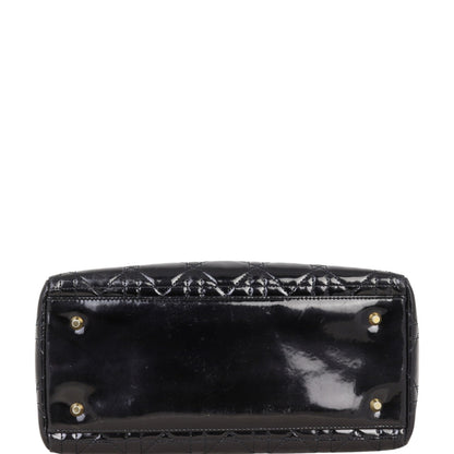 Dior Lady Dior Medium Patent