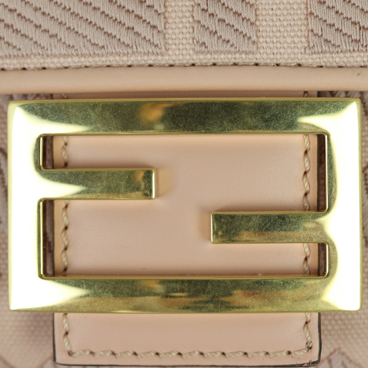 Fendi FF Baguette Bag Canvas