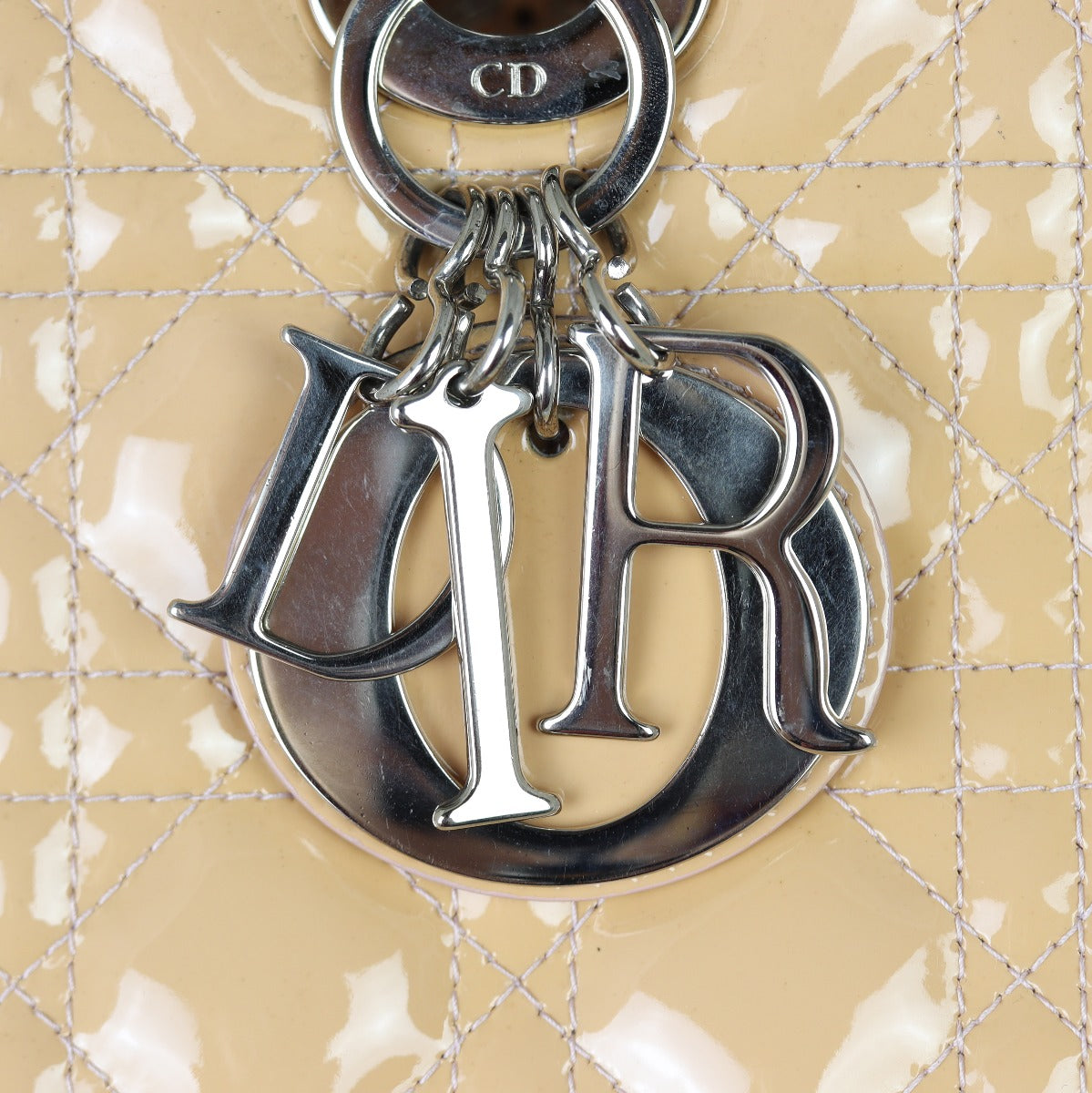 Dior Lady Dior Large Patent