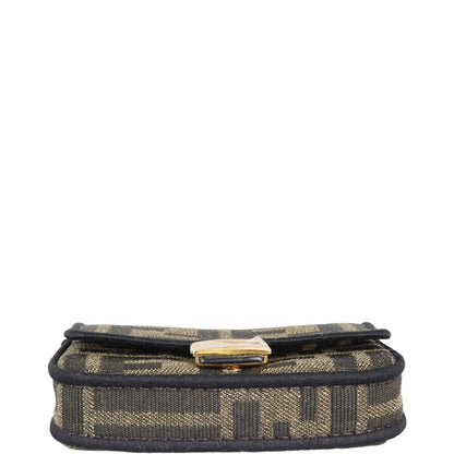 Fendi Nano Baguette Charm Jacquard
