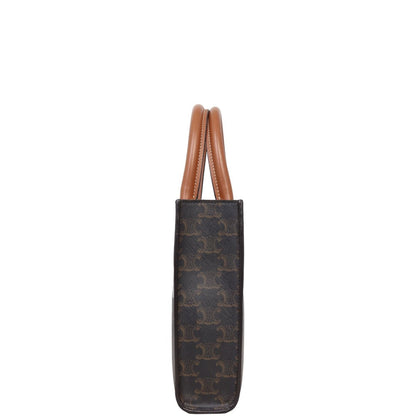Celine Triomphe Vertical Cabas Tote Mini