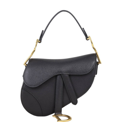 Dior Saddle Bag Mini with Embroidered Strap