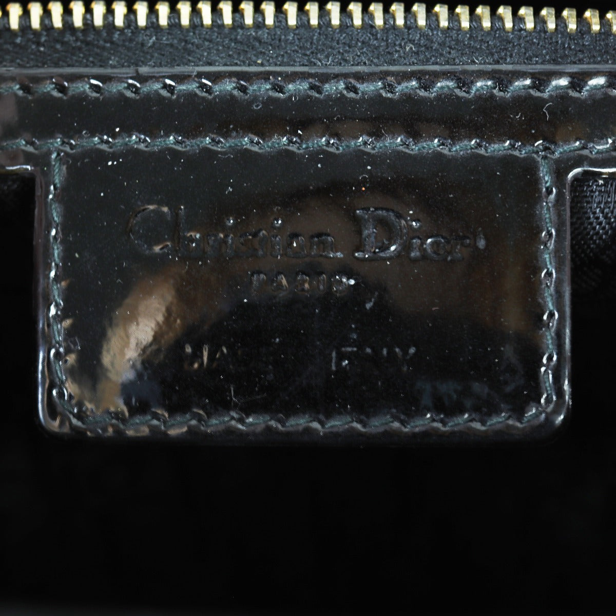 Dior Lady Dior Large Patent