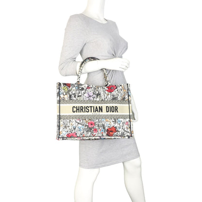 Dior Book Tote Medium Mille Fleurs