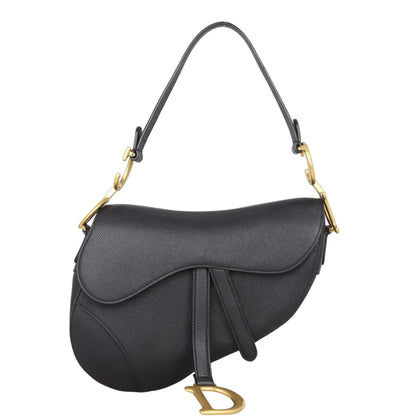 Dior Saddle Bag with Embroidered Strap