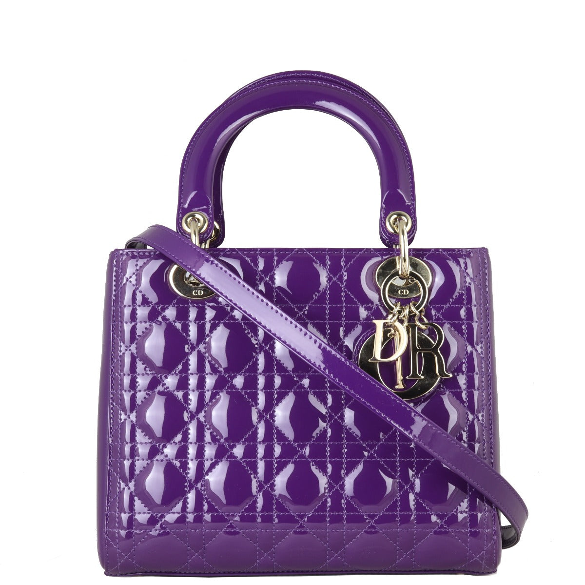 Dior Lady Dior Medium Patent