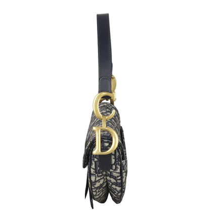 Dior Saddle Bag with Strap Oblique