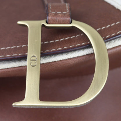 Dior Vintage Baudrier Saddle Bag