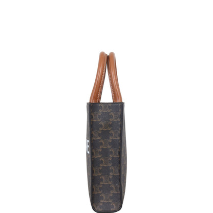 Celine Triomphe Vertical Cabas Tote Mini