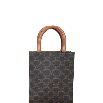 Celine Triomphe Vertical Cabas Tote Mini