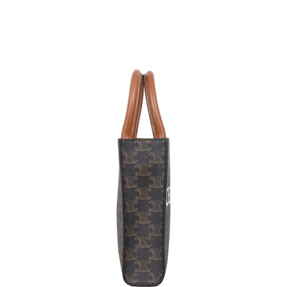 Celine Triomphe Vertical Cabas Tote Mini