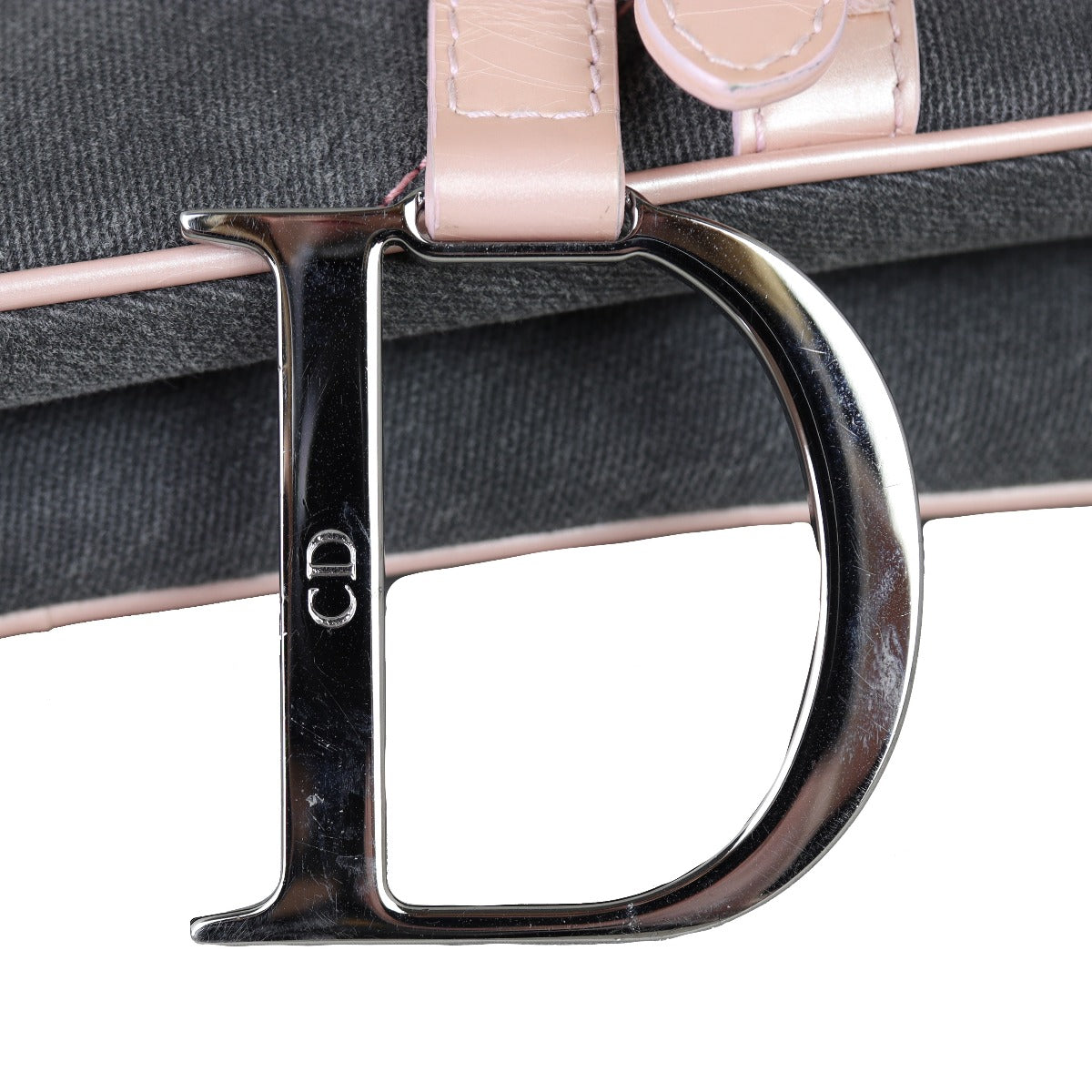 Dior Vintage Saddle Bag Denim