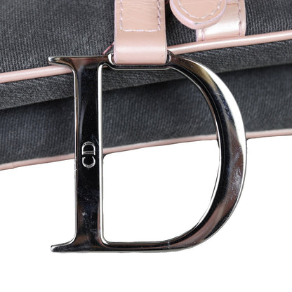 Dior Vintage Saddle Bag Denim