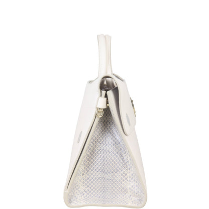 Dior Diorever Medium Satchel Python