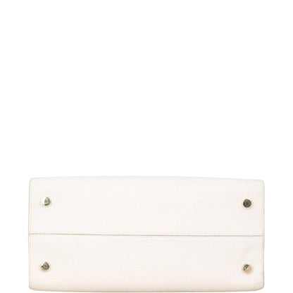 Dior Diorever Medium Satchel Python