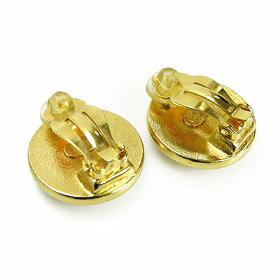 CHANEL Earring Gold Plated gold Women