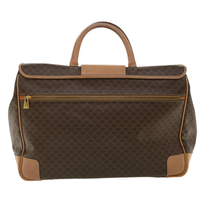 Luxury CELINE Macadam Canvas Hand Bag Brown  ki2486