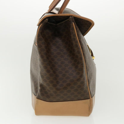 Luxury CELINE Macadam Canvas Hand Bag Brown  ki2486