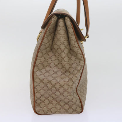 Luxury CELINE Macadam Canvas Hand Bag Beige  ki3925