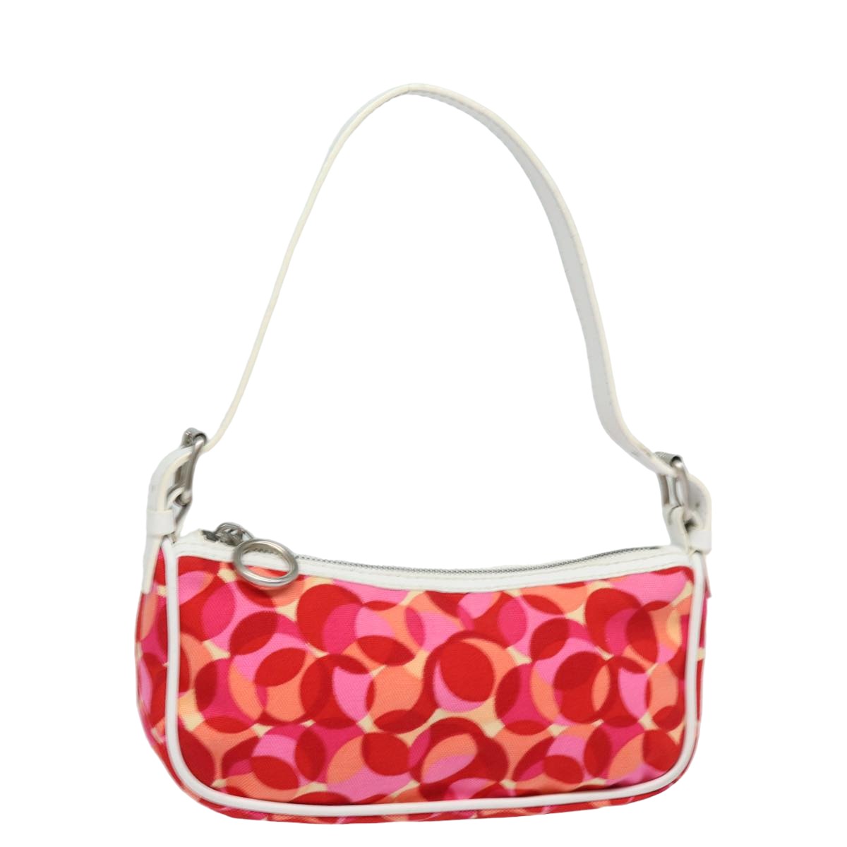 Luxury CELINE Pouch Canvas Pink Red  ki4572