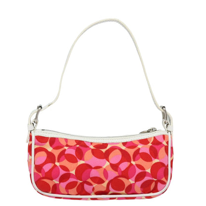 Luxury CELINE Pouch Canvas Pink Red  ki4572