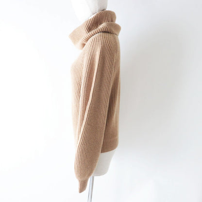 CELINE knit Main: 100% cashmere Camel Women XS