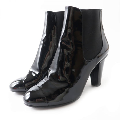 CHANEL boots Main: Patent leather black Women 37