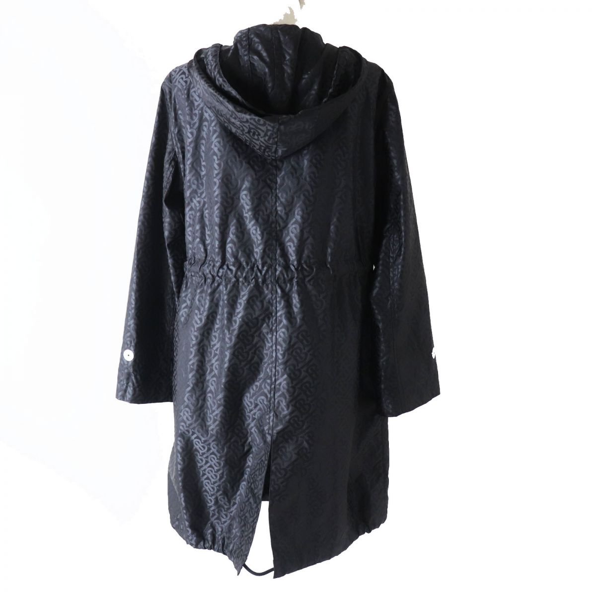 BURBERRY coat Polyamide (nylon) black TB monogram Women 36