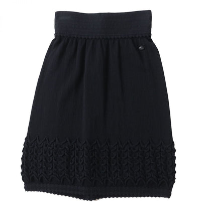 CHANEL skirt Main: Wool 52%, Main: Rayon 33%, Main: Camel 15% black Women 36