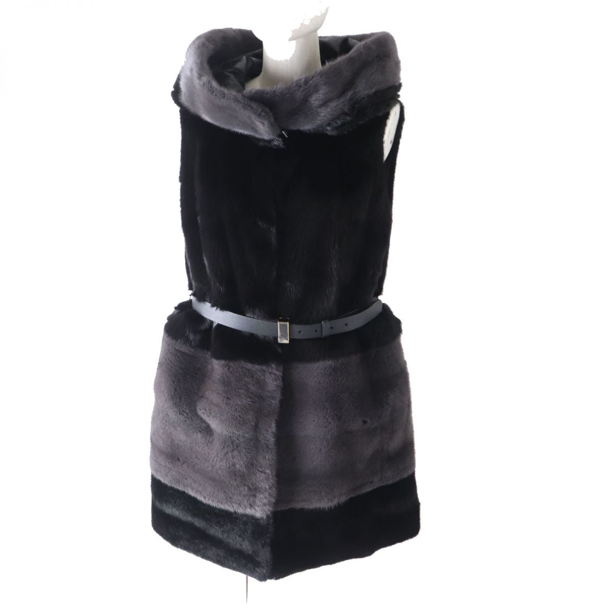FENDI Vest Image reference Black x gray Women