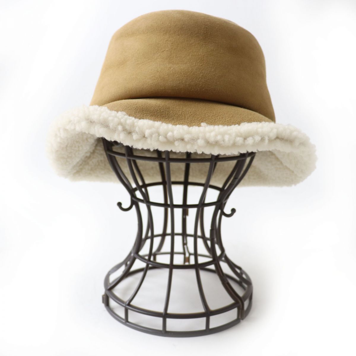 Christian Dior hat Outer: 100% mouton, Lining: 100% cotton Camel Women 57