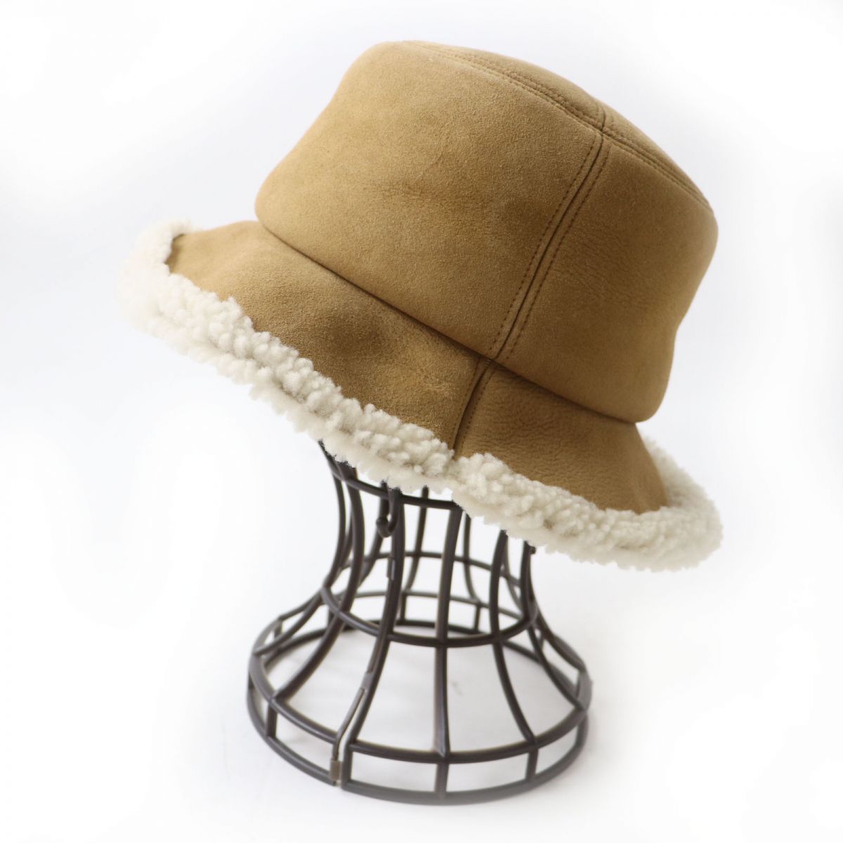 Christian Dior hat Outer: 100% mouton, Lining: 100% cotton Camel Women 57