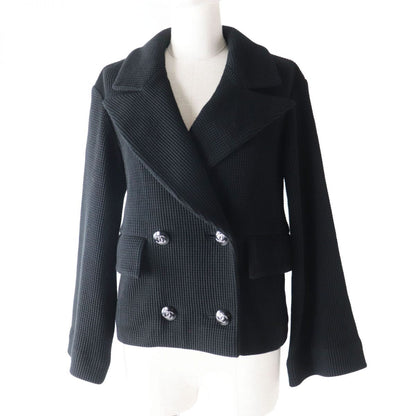 CHANEL Jacket Main: 100% cotton black Women 34