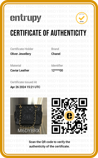 Chanel Black Caviar Leather Petite Timeless Tote