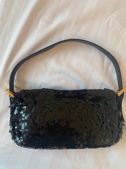 Fendi Baguette Glitter black sequins