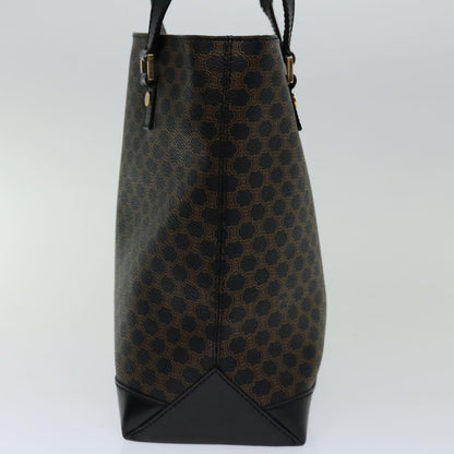 Luxury CELINE Macadam Canvas Tote Bag PVC Black Brown  mr055