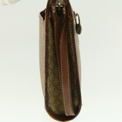 Luxury CELINE Macadam Canvas Clutch Bag Beige  ny235