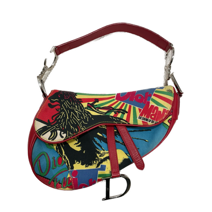 Dior Saddle bag Bob Marley Design by John Galliano