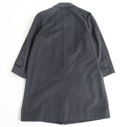 BURBERRY Stainless collar coat Outer: 40% wool, Outer: 30% cashmere, Outer: 30% angora, Lining: 100% polyester gray mens