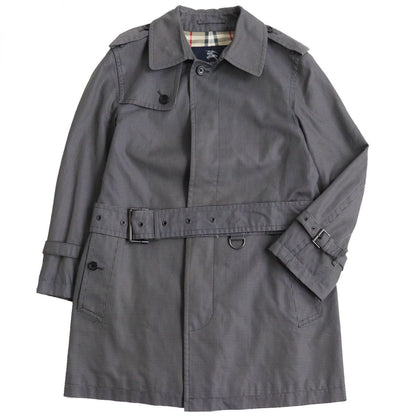 BURBERRY trench coat Main: 100% cotton, Lining: cotton, Lining: polyester Gray type mens M