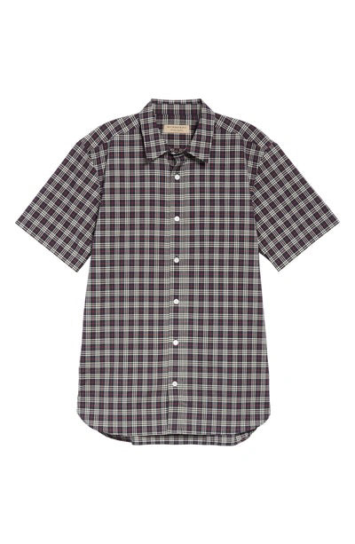 Luxury Burberry Checkered Plaid Shirt XXL
