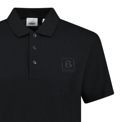 Luxury Burberry Gateforth Mens Polo Black S