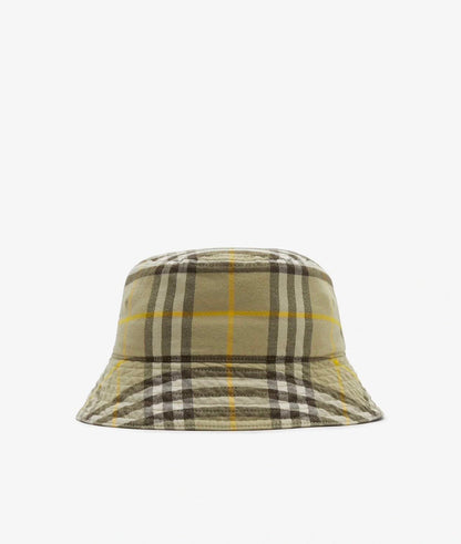 Luxury Burberry Classic Bucket Hat Beige