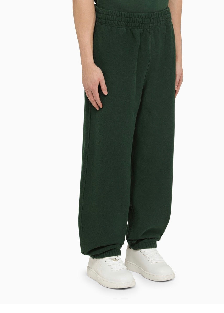 Luxury Burberry Ivy Green Jogging Pants