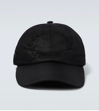 Luxury Burberry MH Ghost EKD Baseball Cap Black Hat