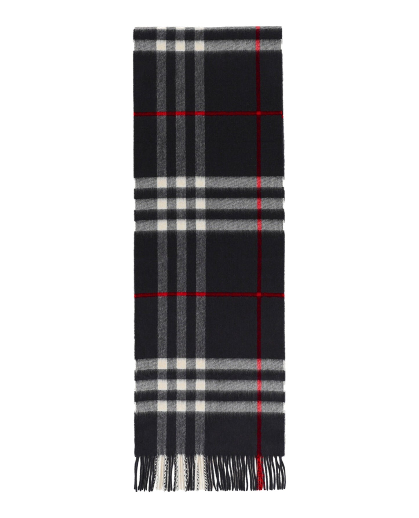 Luxury Burberry Check Cashmere Scarf Womens 8015542