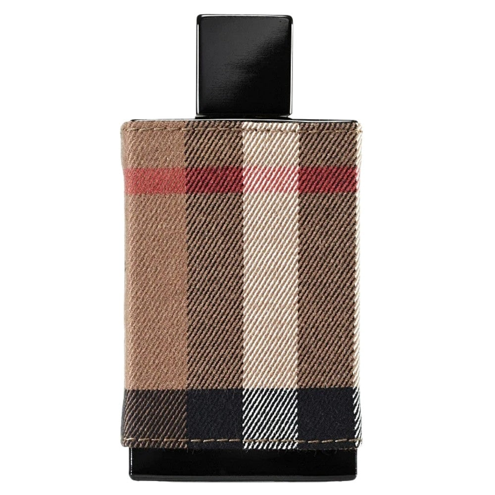 Luxury Burberry London Men Eau De Toilette 3.4 Oz Brown Plaid