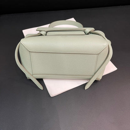 Luxury CELINE Green Bag 21x20x11