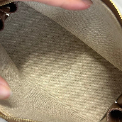 Luxury CELINE Chain Canvas Bag 3340 in Red and Brown Monogram Stylish Shoulder Bag