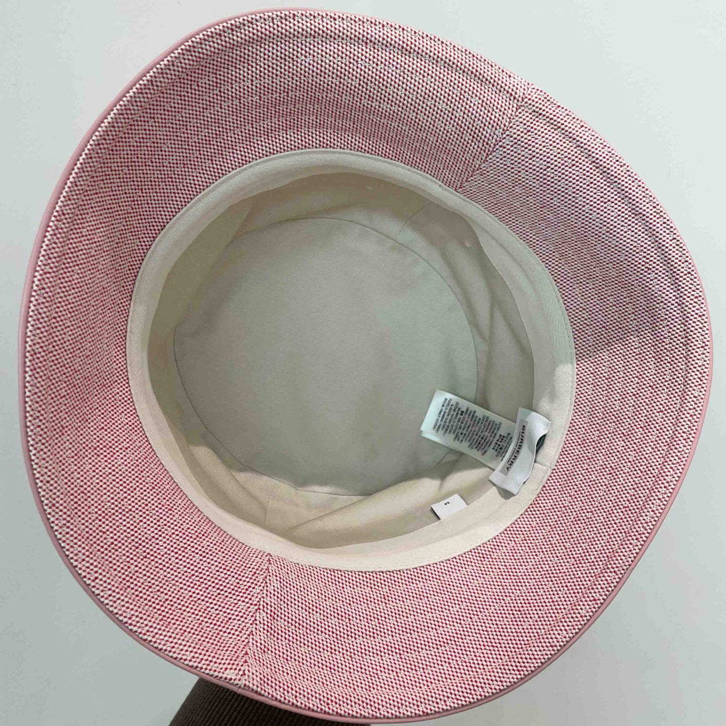Luxury Burberry Bucket Hat Pink Hat
